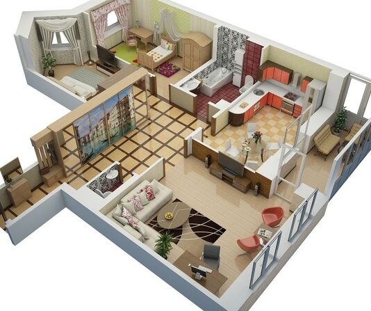 Регамма: качественный ремонт трехкомнатной квартиры