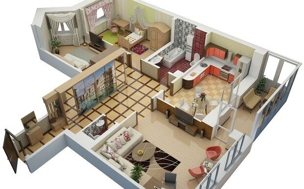 Регамма: качественный ремонт трехкомнатной квартиры