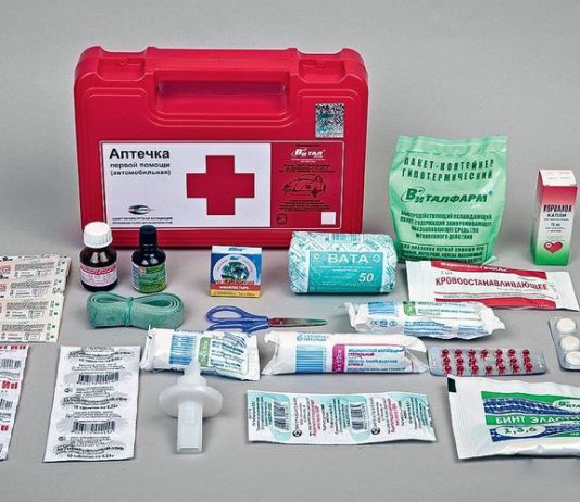 Аптечки производственные: особенности состава