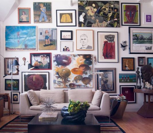 Варианты оформления картин