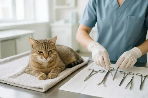 Кастрация кота: что нужно знать владельцу перед визитом в клинику